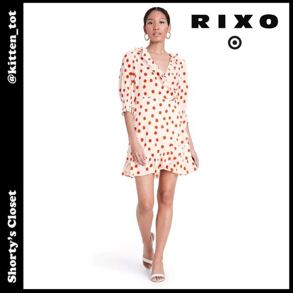 NWOT! Summer-y feminine polka dot dress - Picture 1 of 7